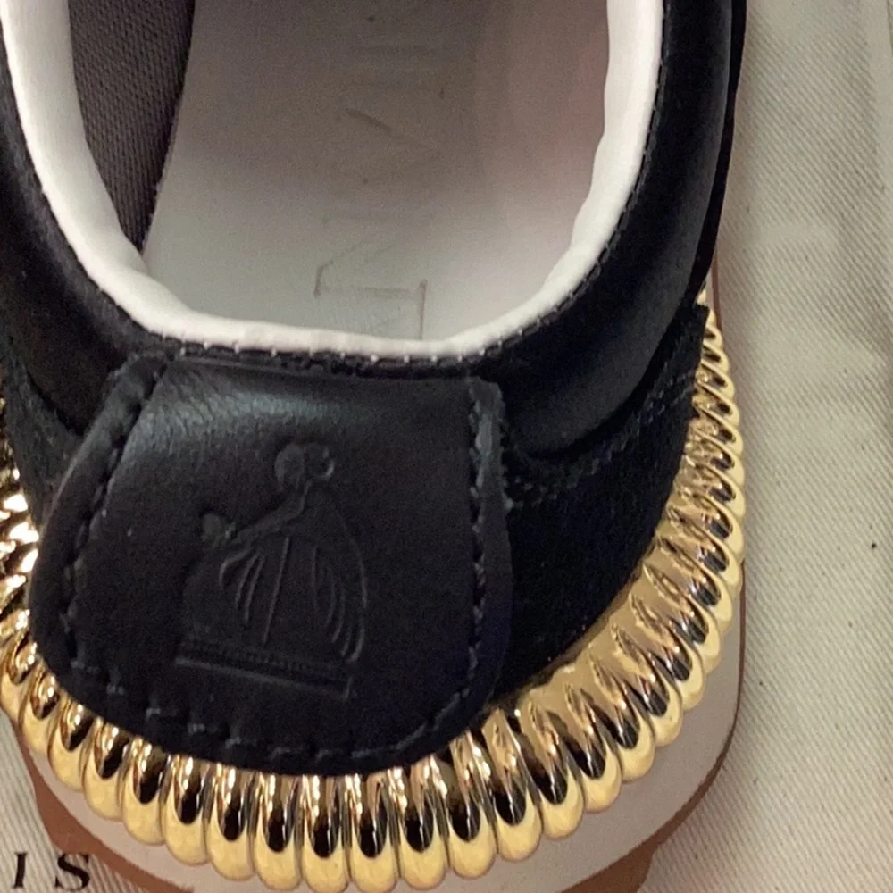 Lanvin Black Bumper Sneakers. - Picture 5 of 6